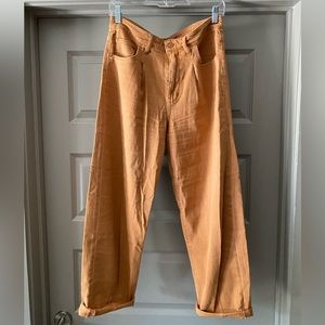 Pilcro by Anthropologie Orange Breaker Balloon Leg Jeans